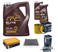 Bosch Controllo Set 7L mannol Elite 5W-40 per Volvo S80 Io Ts XY 2.9