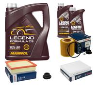 BOSCH Controllo Set 7L MANNOL Legend Formula C5 0W-20 Per BMW 3er Touring