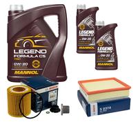 BOSCH Controllo Set 7L MANNOL Legend Formula C5 0W-20 Per BMW 3er Touring