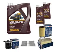 BOSCH Controllo Set 7L MANNOL LONGLIFE 504/507 5W-30 Per Mercedes-Benz