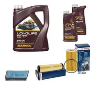 BOSCH Controllo Set 7L MANNOL LONGLIFE 504/507 5W-30 Per Mercedes-Benz