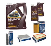 BOSCH Controllo set 7L MANNOL Longlife 504/507 5W-30 per VW Transporter VI