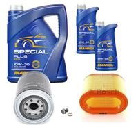 BOSCH Controllo Set 7L MANNOL Special Plus 10W-30 Per Hyundai H-1 Kasten