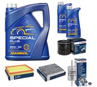 Bosch Controllo Set 7L mannol Special Plus 10W-30 per Opel Zafira Una 1.8