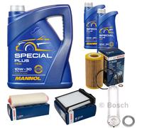 Bosch Controllo Set 7L mannol Special Plus 10W-30 per Paese Rover