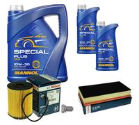 Bosch Controllo Set 7L mannol Special Plus 10W-30 per Per VW Touareg 3.2