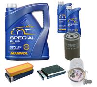 Bosch Controllo Set 7L mannol Special Plus 10W-30 per VW Seat Altea Polo