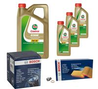 BOSCH Controllo Set 8 L Castrol EDGE 5W-30 Per Ford Ranger 2.5 TD 4x4
