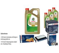 BOSCH Controllo Set 8 L Castrol EDGE FST 5W-30 LL Per BMW 3 Serie 325td