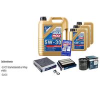 BOSCH Controllo set 8 L Liqui Moly Long Life 3 5W-30 per Toyota Land Cruizer