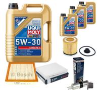 BOSCH Controllo Set 8 L Liqui Moly LONGLIFE 3 5W-30 Per BMW 3er ActiveHybrid