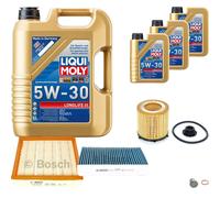 BOSCH Controllo Set 8 L Liqui Moly LONGLIFE 3 5W-30 Per BMW 3er ActiveHybrid