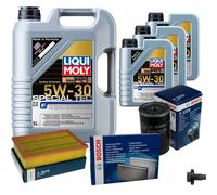 Bosch Controllo Set 8 L Liqui Moly Special Tec F 5W-30 per Ford Transito