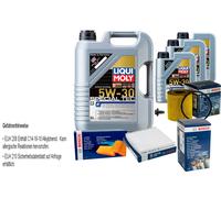 Bosch Controllo Set 8 L Liqui Moly Special Tec F. 5W-30 per Ford Transito