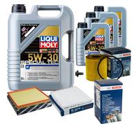 Bosch Controllo Set 8 L Liqui Moly Special Tec F 5W-30 per Ford Transito Di