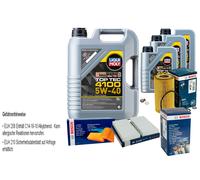 Bosch Controllo Set 8 L Liqui Moly Top Tec 4100 5W-40 per Honda Fr-V Be