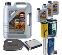 BOSCH Controllo Set 8 L LIQUI MOLY Top Tec 4200 5W-30 Per BMW X5 xDrive30d