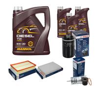 BOSCH controllo set 8 L MANNOL DieseL TDI 5W-30 per VW Transporter V BOX