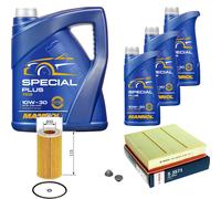 Bosch Controllo Set 8 L mannol Special Plus 10W-30 per Opel Omega B .