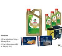 Bosch Controllo Set 8 L Originale castrol edge FST 5W-30 Metallo per