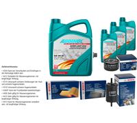 BOSCH Controllo set 8L ADDINOL 0540 SUPER LUCE 5W-40 per Renault Megane I