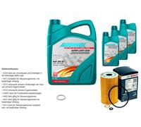 BOSCH Controllo Set 8L ADDINOL SUPER LIGHT 5W-40 Per Hyundai Genesis Coupe