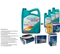 Bosch Controllo Set 8L Addinol Super Light 5W-40 per Mercedes G W463 TG