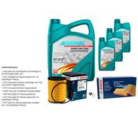 Bosch Controllo Set 8L Addinol Super Light 5W-40 per Nessuna Porsche 911 997