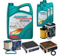 BOSCH Controllo Set 8L ADDINOL SUPER LIGHT 5W-40 Per Opel Insignia A Country