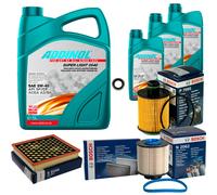 BOSCH Controllo Set 8L ADDINOL SUPER LIGHT 5W-40 Per Opel Insignia A Country