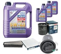 Bosch Controllo Set 8L Liqui Moly Bassa Visciosità Alto Tech 5W-40 per Toyota