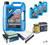 Bosch Controllo Set 8L Liqui Moly da Molto Tempo Alto Tech 5W-30 per Toyota Rav