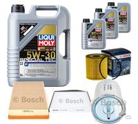 BOSCH Controllo set 8L Liqui Speciale Molly Tec F 5W-30 per Volvo S80 Io 2.4