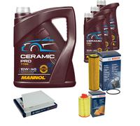 BOSCH Controllo Set 8L MANNOL Ceramic Pro 10W-40 Per Mercedes-Benz E-Class