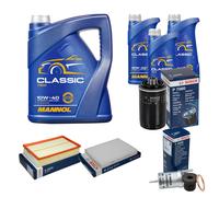 Bosch Controllo Set 8L mannol Classic 10W-40 per VW Transporter V Box