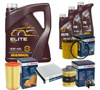 Bosch Controllo Set 8L mannol Elite 5W-40 per Fiat Ducato Scatola 100
