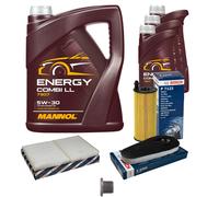 BOSCH Controllo set 8L MANNOL Energy Combi LL 5W-30 per BMW serie 5 Touring 520d