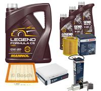 BOSCH Controllo Set 8L MANNOL Legend Formula C5 0W-20 Per BMW 3 Gran Turismo