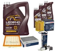 BOSCH Controllo Set 8L MANNOL Legend Formula C5 0W-20 Per BMW 3 Gran Turismo