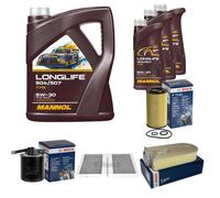 BOSCH Controllo Set 8L MANNOL LONGLIFE 504/507 5W-30 Per Mercedes-Benz