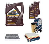 BOSCH Controllo Set 8L MANNOL LONGLIFE 504/507 5W-30 Per MINI Mini F56 One
