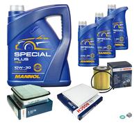 Bosch Controllo Set 8L mannol Special Plus 10W-30 per Toyota Rav 4 III 2.2 D.