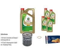 BOSCH Controllo Set 9 L Castrol EDGE 5W-30 LL Per Alpine V6 Renault 25 2.2