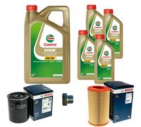 BOSCH Controllo Set 9 L Castrol EDGE 5W-30 M Per Nissan Pick-Up 2.5 TD 4WD