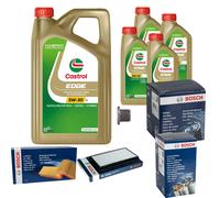BOSCH Controllo Set 9 L Castrol EDGE FST 5W-30 LL Per BMW 3 Serie 325td