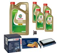 BOSCH Controllo Set 9 L Castrol EDGE FST 5W-30 LL Per BMW 3 Serie 325td