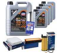 Bosch Controllo Set 9 L Liqui Moly Top Tec 4210 0W-30 per BMW X3 xDrive30d