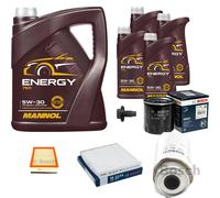 Bosch Controllo Set 9 L mannol 5W-30 Energia per Ford Transito 2.4 TDCI