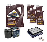 BOSCH Controllo Set 9 L MANNOL Energy Premium 5W-30 Per Hyundai Terracan HP