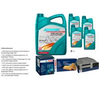 BOSCH Controllo Set 9L ADDINOL 0540 SUPER LIGHT 5W-40 Per Mercedes SL R231